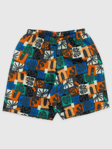 Bermuda Infantil Menino Verão Avulso Laranja-12