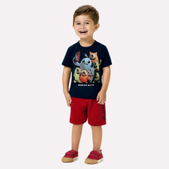 Conjunto Infantil Menino Monstrinhos Kyly