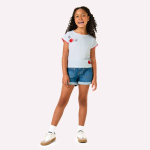 Blusa Infantil Menina Cerejas Kyly